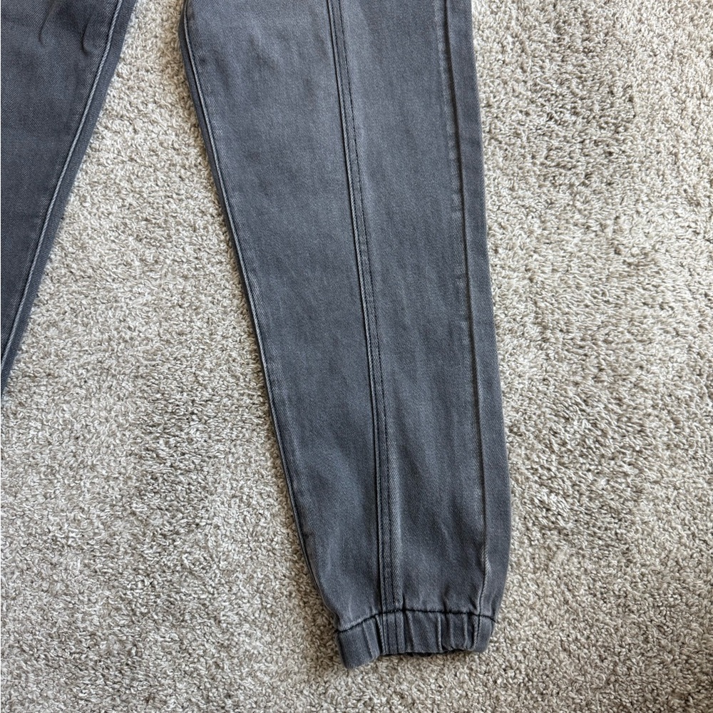 KanCan Gray Tie-Waist Pants - Picture 4 of 9